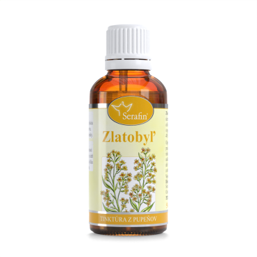 Zlatobyľ – tinktúra z pupeňov 50ml