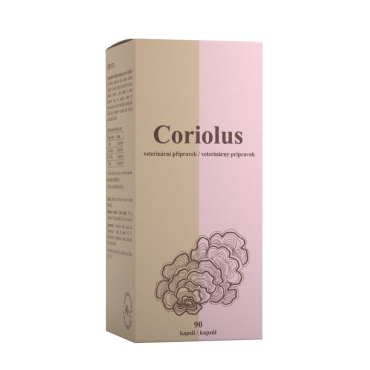 Coriolus- prírodné kapsuly 90 ks kapsúl