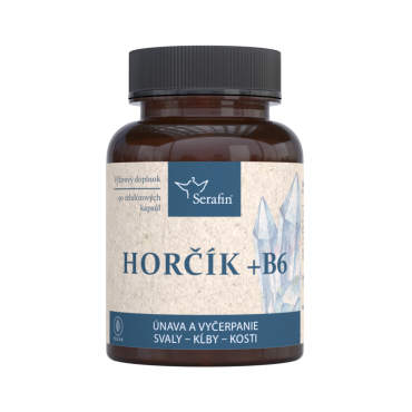 Horčík B6 - prírodné kapsuly - 90 ks kapsúl