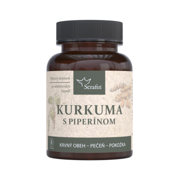 Kurkuma s piperínom - prírodné kapsuly - 90 ks kapsúl 