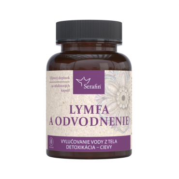 Lymfa a odvodnenie - prírodné kapsuly - 90 ks kapsúl