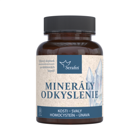 Minerály odkyslenie- prírodné kapsuly - 90 ks kapsúl 