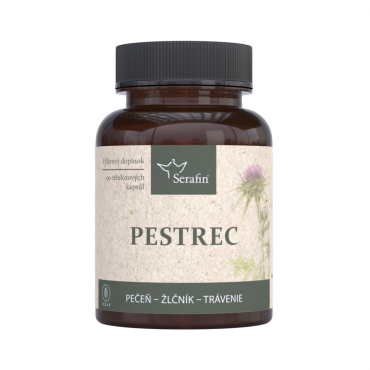 Pestrec - prírodné kapsuly - 90 ks kapsúl 