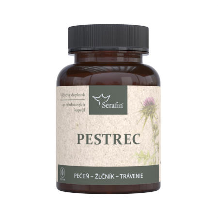 Pestrec - prírodné kapsuly - 90 ks kapsúl 