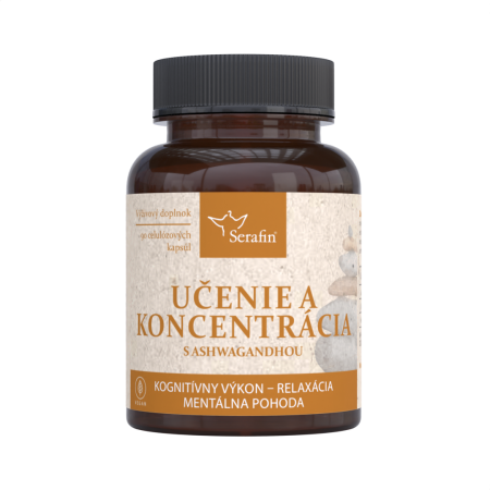 Učenie a koncentrácia - prírodné kapsuly - 90 ks kapsúl 