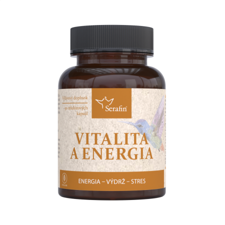 Vitalita a energia - prírodné kapsuly - 90 ks kapsúl 