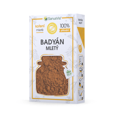 Badián mletý, bio 34g
