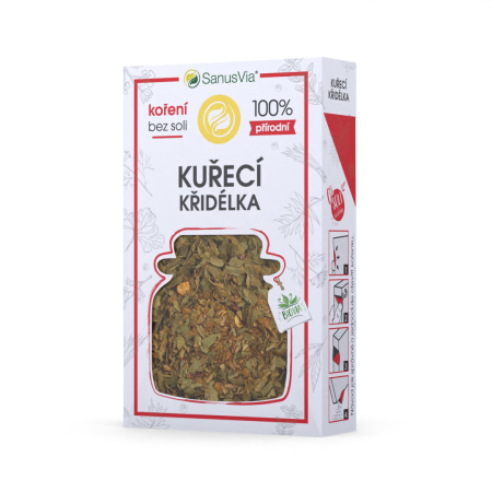 Kuracie krídelka, bio korenie bez soli 18g