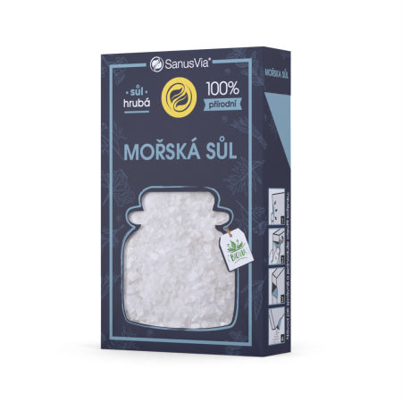 Morská soľ - hrubá, 100g