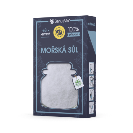 Morská soľ - jemná, 110g