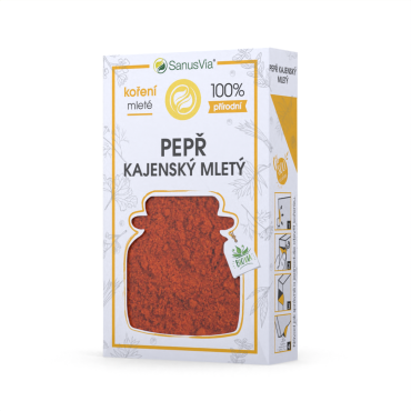 Kajenské korenie mleté, bio 35g