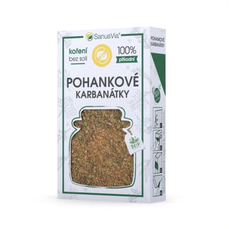 Pohankové karbonátky, bio korenie bez soli 21g