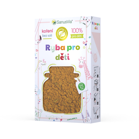 Ryba pre deti, bio bez soli 38g