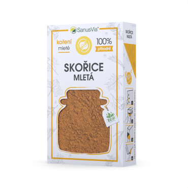 Škorica ceylonská mletá, bio 34g