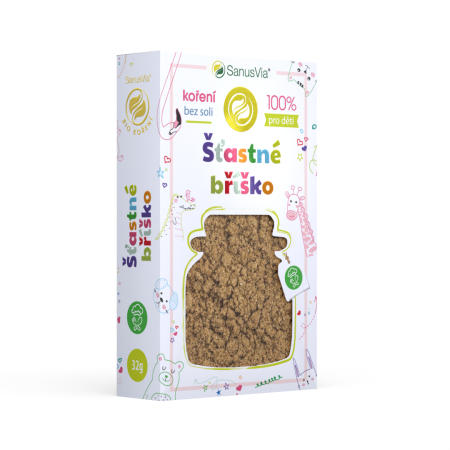 Šťastné bruško, bio bez soli 32g