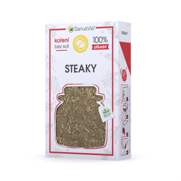 Steaky, bio korenie bez soli 43g
