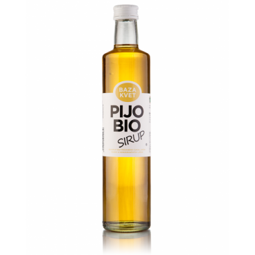 PijoBio sirup KVET BAZY 500ml - bez pridaného cukru