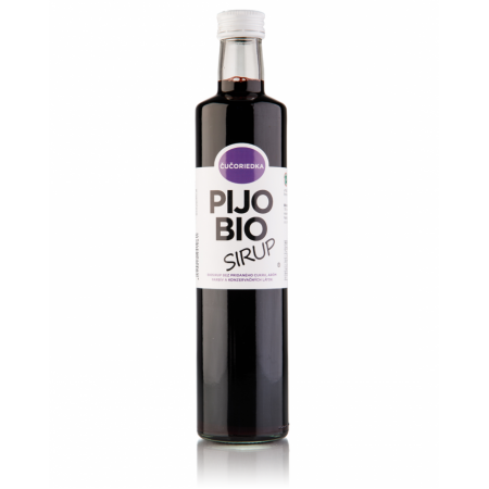 PijoBio sirup ČUČORIEDKA 500ml - bez pridaného cukru