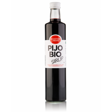 PijoBio sirup GRANÁTOVÉ JABLKO 500ml - bez pridaného cukru