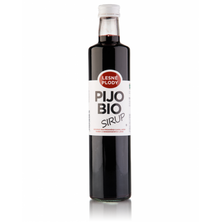 PijoBio sirup LESNÉ PLODY 500ml - bez pridaného cukru