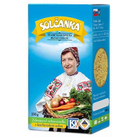 Solčanka s kuchynskou soľou 250g