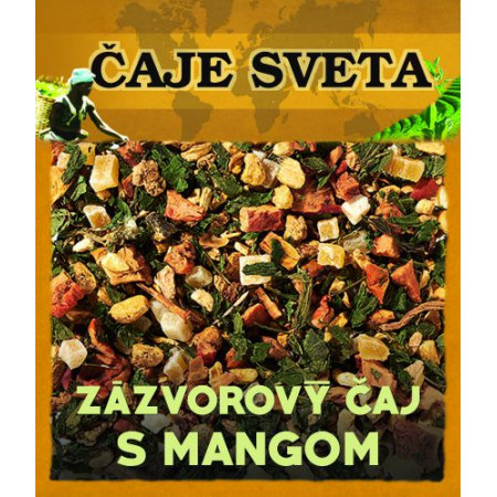 ZÁZVOROVÝ ČAJ S MANGOM - 50g - sypaný čaj