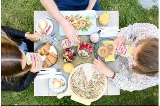 Ovocná kapsička 100% ovocie - Fruit  and Go Squeezer - Jablko/Banán/Jahoda