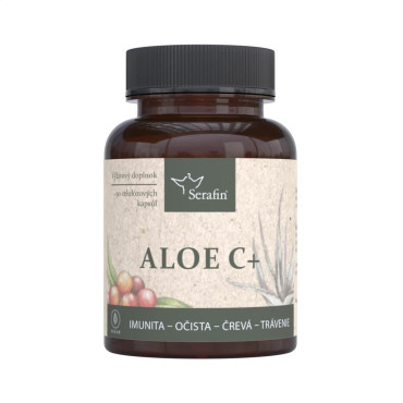 Aloe C+ - prírodné kapsuly - 90 ks kapsúl -  imunita, trávenie, črevá, očista