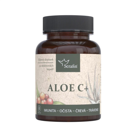 Aloe C+ - prírodné kapsuly - 90 ks kapsúl -  imunita, trávenie, črevá, očista