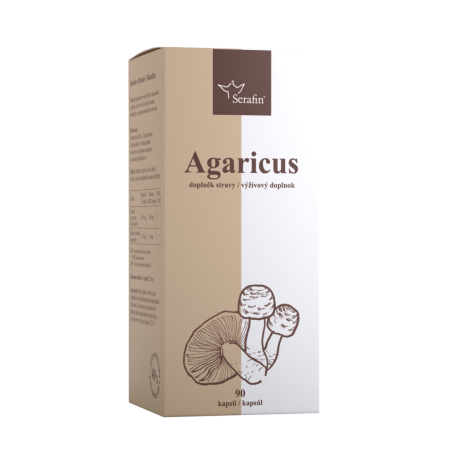 Agaricus- prírodné kapsuly 90 ks kapsúl