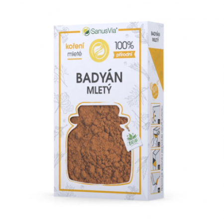 Badián mletý - Bio 34g SanusVia