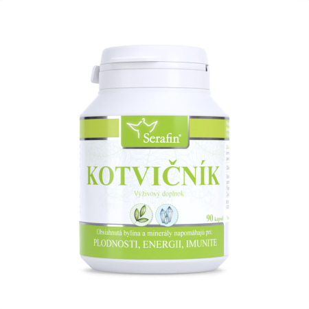 Kotvičník - prírodné kapsuly - 90 ks - plodnosť, energia, imunita, svaly