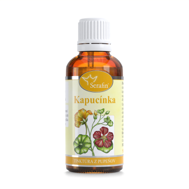 Kapucínka – tinktúra z pupeňov 50ml