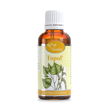 Topoľ – tinktúra z pupeňov 50ml
