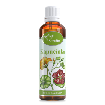 Kapucínka – tinktúra z bylín 50ml