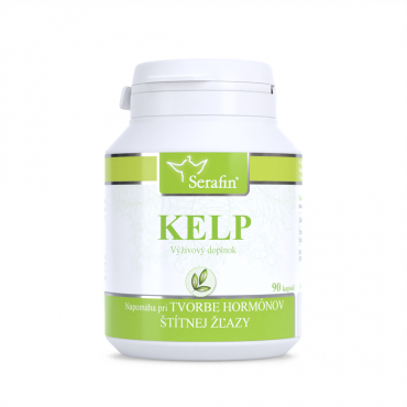 KELP - 90 ks - produkcia hormónov štítnej žľazy, kontrola telesnej hmotnosti