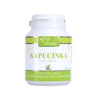 Kapucínka - prírodné kapsuly - 90 ks kapsúl  