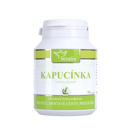 Kapucínka - prírodné kapsuly - 90 ks kapsúl  