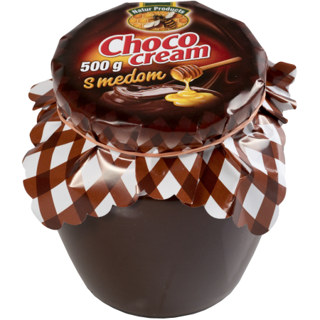 CHOCO CREAM S MEDOM - NATUR PRODUCTS - 500g