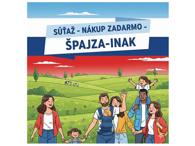 SÚŤAŽ O NÁKUP NA ROK ZADARMO  